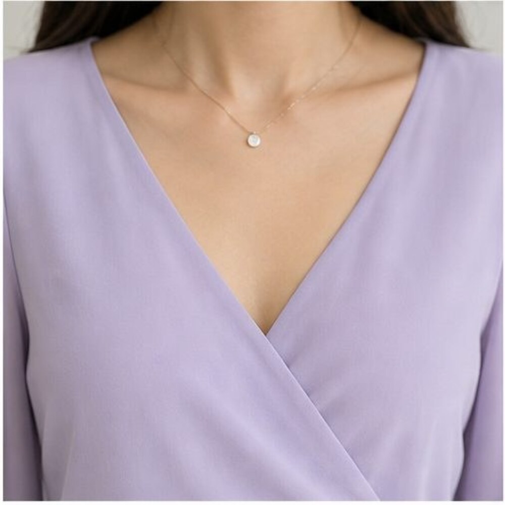 Lilac Smocked Top - Picture 4 of 6